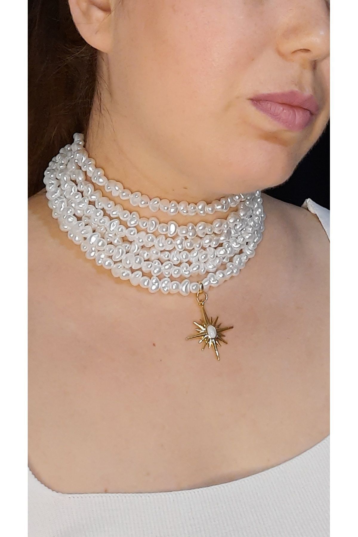 Choker%20yıldızlı%20kolye,choker%20inci%20kolye,çoklu%20kolye