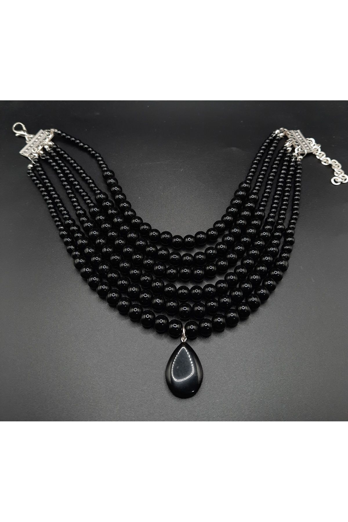 Siyah%20choker%20inci%20kolye,çoklu%20kolye,tasarım%20siyah%20kolye,inci%20choker